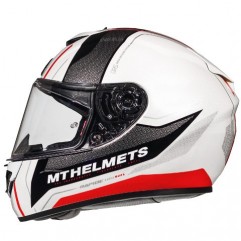 Casco MT RAPIDE DUEL D1 GLOSS PEARL RED