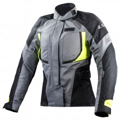 LS2 PHASE LADY JACKET GREY BLACK YELLOW
