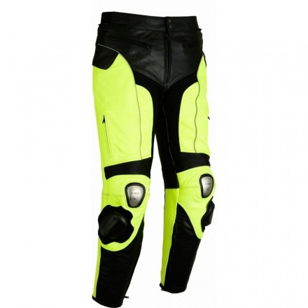 PANTALONES DE CUERO GM154 FLUOR