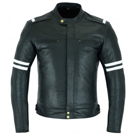 LVC12 VINTAGE  - CHAQUETA DE CUERO  (UNISEX)