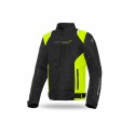 CHAQUETA SD-JR48 VERANO RACING HOMBRE NEGRO/AMARILLO