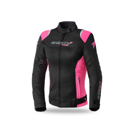 CHAQUETA SD-JR49 RACING MUJER ROJA