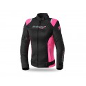 CHAQUETA SD-JR50 VERANO RACING MUJER NEGRO/ROSA