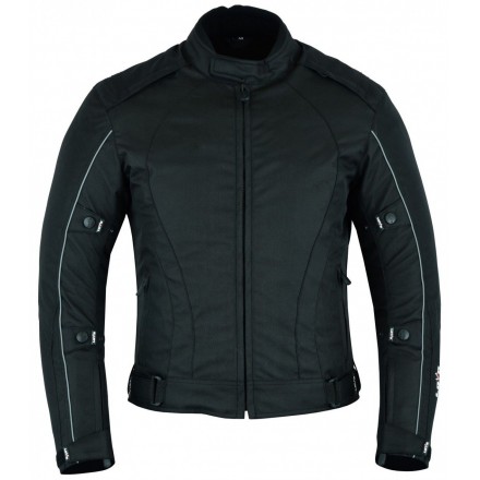 CHAQUETA CORDURA LVN10-SPORT NEGRA