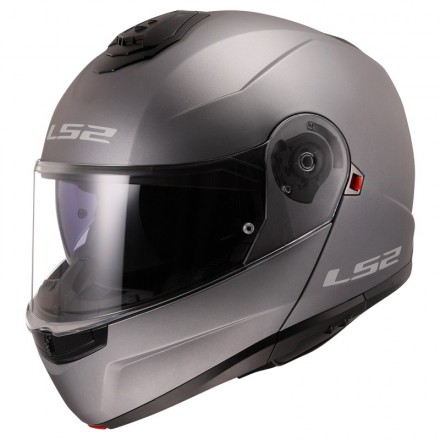 Casco LS2 FF325 STROBE II - MATT TITANIUM