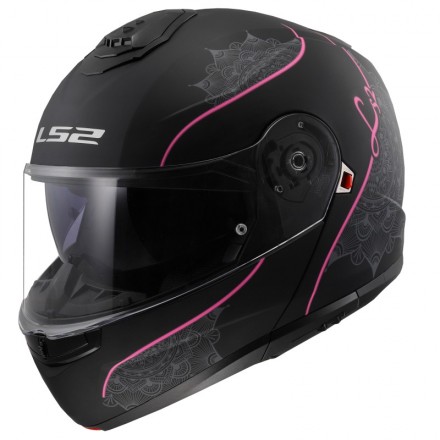 Casco LS2 FF325 STROBE II - ORION BLACK PURPLE BLUE