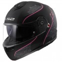 Casco LS2 FF908 STROBE II - LUX NEGRO ROSA