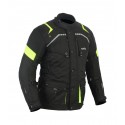CHAQUETA MOTO CORDURA 3/4 LVR68 HIGHWAY NEGRA FLUOR