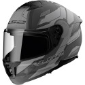 Casco integral LS2 FF808 STREAM II SHADOW M.TITANIUM GREY