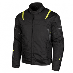 CHAQUETA CORDURA MOORE STORM BLACK /FLUOR