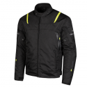 CHAQUETA CORDURA MOORE STORM BLACK /FLUOR