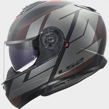 Casco LS2 FF908 STROBE II - CODE NEGRO GRIS