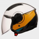 Casco LS2 OF616 AIRFLOW II - BLANCO Y MARRÓN