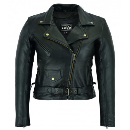 LVC19-CLASSIC - CHAQUETA DE CUERO CUSTOM (MUJER)