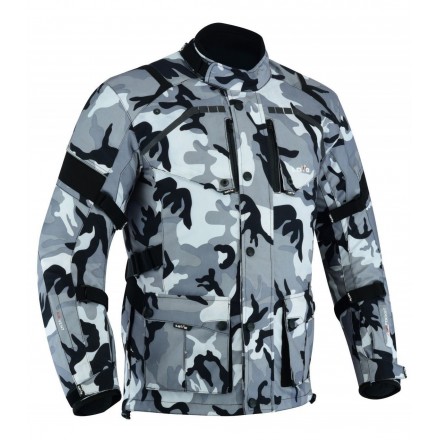 CHAQUETA MOTO CORDURA 3/4 LVR69 HIGHWAY CAMUFLAJE