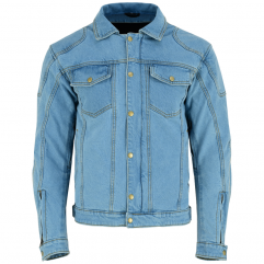 CHAQUETA VAQUERA KEVLAR UNISEX AZUL CLARO - LvJ2S-Urban
