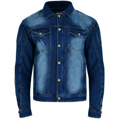 CHAQUETA VAQUERA KEVLAR UNISEX AZUL DESGASTADO - LvJ2F-Urban