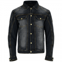 CHAQUETA VAQUERA KEVLAR UNISEX NEGRO DESGASTADO - LvJ2K-Urban