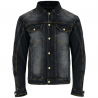 CHAQUETA VAQUERA KEVLAR UNISEX NEGRO DESGASTADO - LvJ2K-Urban