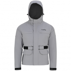 CHAQUETA IMPERMEABLE - LvIj7-RAINFORCE GRIS