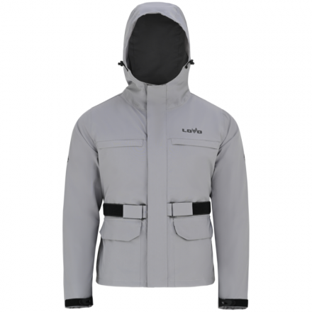 CHAQUETA IMPERMEABLE - LvIj7-RAINFORCE GRIS